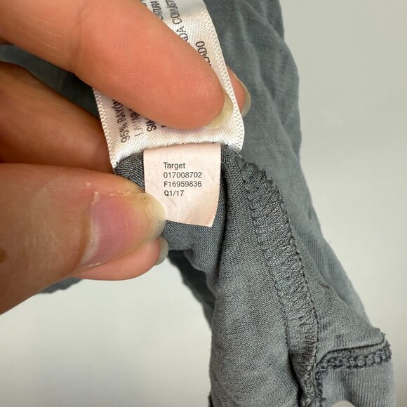 Mossimo Women's Light Gray T-Shirt, Size M - Picture 6 of 6